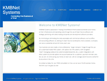 Tablet Screenshot of kmbnetsystems.com